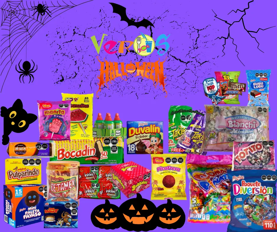 Venta de Dulces para Halloween en Nuevo Laredo