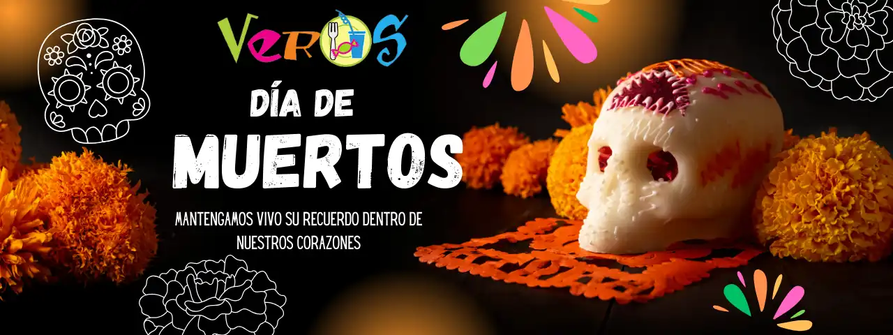 Venta de Dulces y adornos para el Dia de Muertos en Nuevo Laredo.